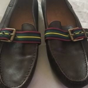Pre owned Men polo leather loafers size 10D